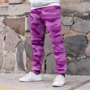 8001j Purple Octopus Camo POD JOGGERS JV-M34-39-44