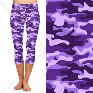8020c Another Purple Camo DESIGNER CAPRIS