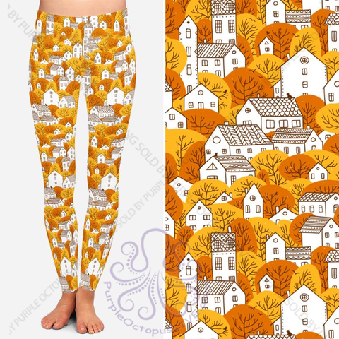 8035 Harvest Town DESIGNER LEGGINGS JV-HA10 G’