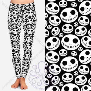 8038 White Jack Heads DESIGNER LEGGINGS JV-C10B