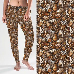 8062j Espresso Collage POD JOGGERS JV-C21C