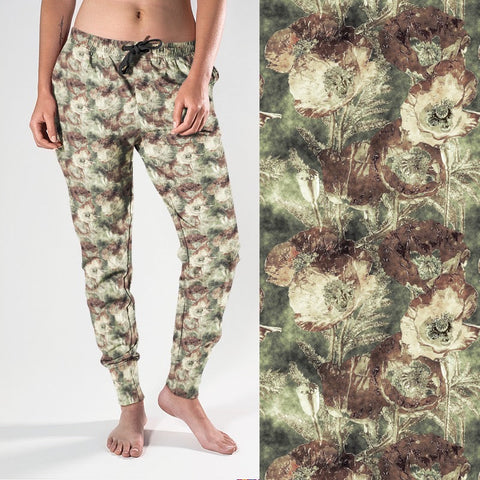 8063j Vintage Camo Floral POD JOGGERS JV-C1C