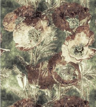 8063m Vintage Camo Floral DESIGNER MASKS JV-C1