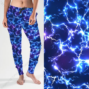 8068j Blue Lightning DESIGNER JOGGERS