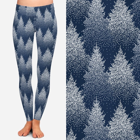 8074 Blue Spruce #2 DESIGNER LEGGINGS JV-M35C