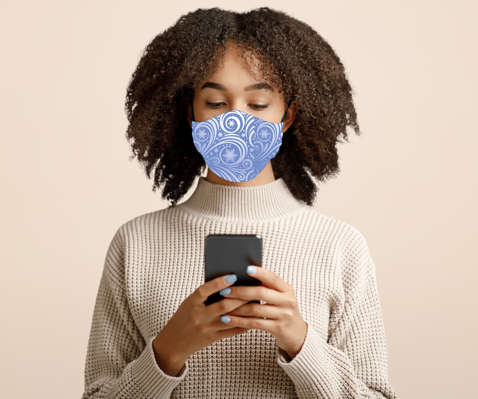 8076m Winds of Winter DESIGNER MASKS JV-HA45