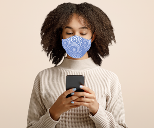 8076m Winds of Winter DESIGNER MASKS JV-HA45