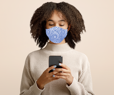 8076m Winds of Winter DESIGNER MASKS JV-HA45