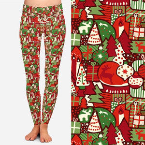 8080 Christmas Traditions DESIGNER LEGGINGS JV-N50C