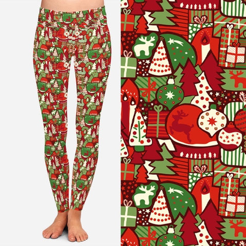 8080 Christmas Traditions DESIGNER LEGGINGS JV-N50C