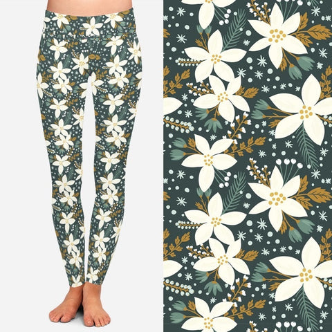 8085 VICKIS Wintry Mix DESIGNER LEGGINGS JV-HA40C