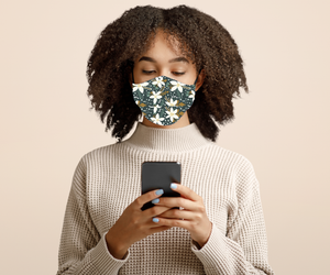 8085m VICKIS Wintry Mix DESIGNER MASKS JV-HA40