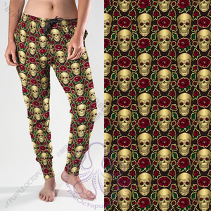 8093j Let it Glow Skulls POD JOGGERS JV-HB9C G