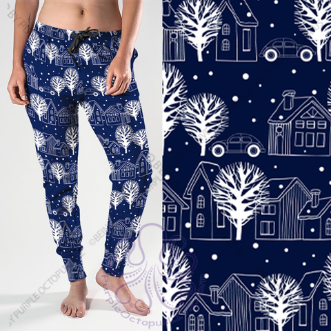 8095j Winter Blues POD JOGGERS JV-N135C