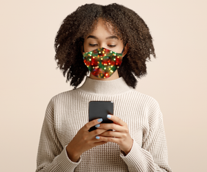 8096m Deck the Halls DESIGNER MASKS JV-K30