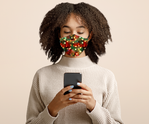 8096m Deck the Halls DESIGNER MASKS JV-K30