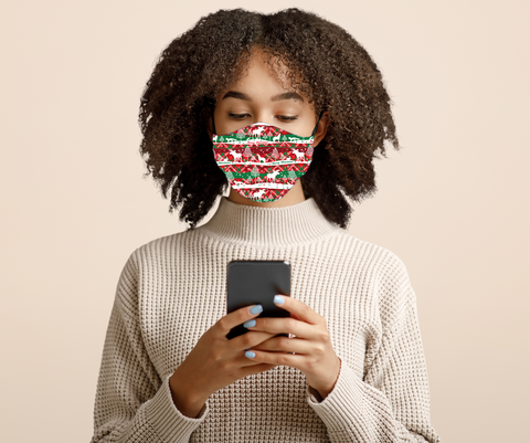 8097m Country Christmas DESIGNER MASKS JV-L10