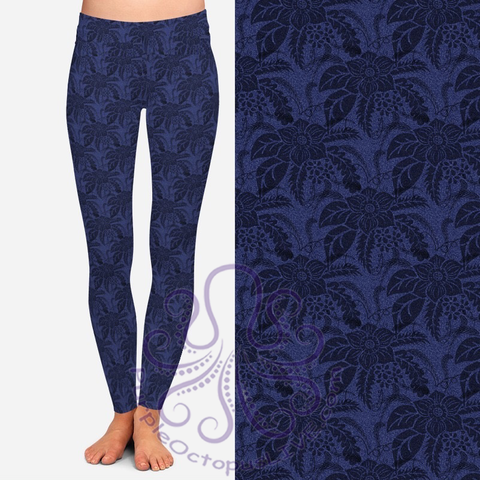 8099 Blue Jean Baby DESIGNER LEGGINGS
