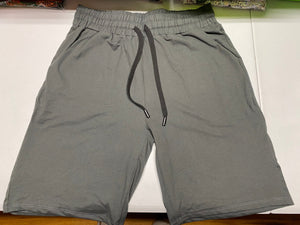 81009sj SOLID Charcoal POD SHORT JOGGERS JV-N34C