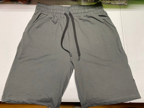 81009sj SOLID Charcoal POD SHORT JOGGERS JV-N34C