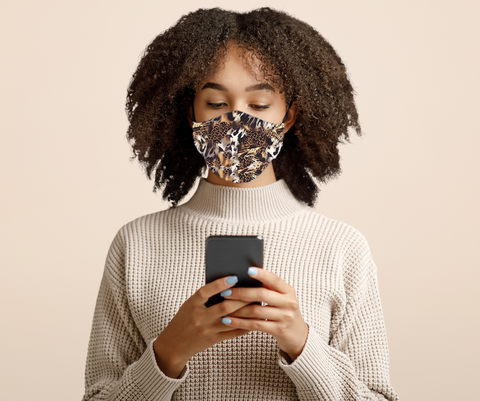 8101m Stunning Safari DESIGNER MASKS