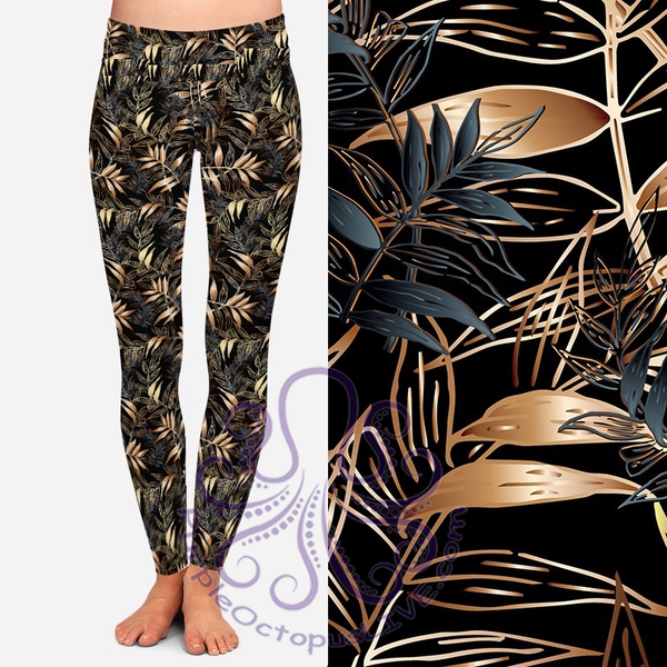 8103 Copper Penny DESIGNER LEGGINGS