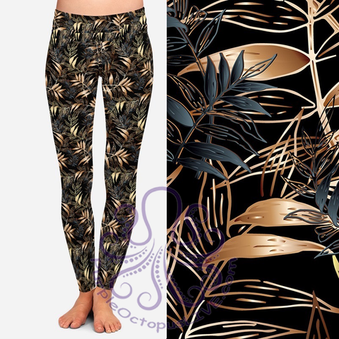 8103 Copper Penny DESIGNER LEGGINGS