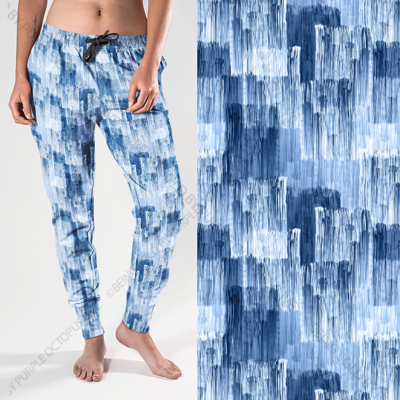 8110j Brush Strokes DESIGNER JOGGERS