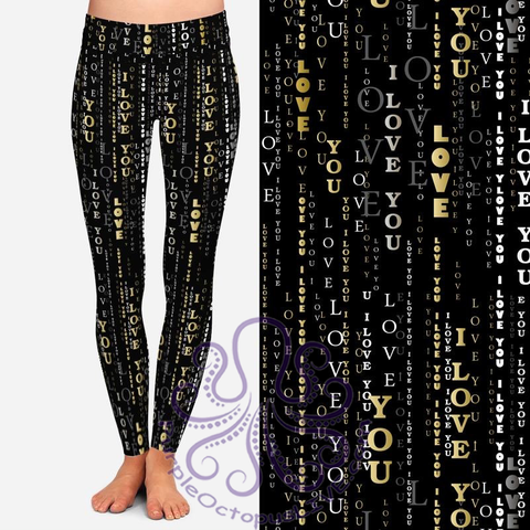 8113 Endless Love POD DESIGNER LEGGINGS JV-A20C