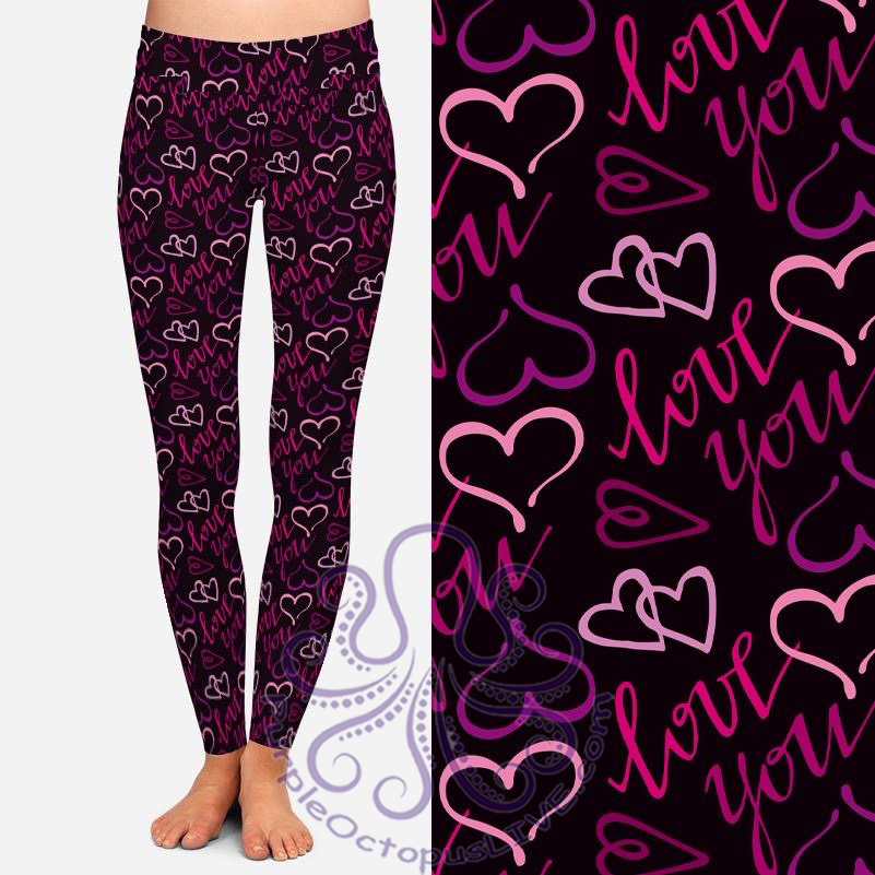 8116 Make Me Blush POD DESIGNER LEGGINGS JV-A5C