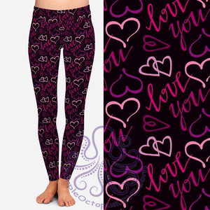 8116 Make Me Blush POD DESIGNER LEGGINGS JV-A5C