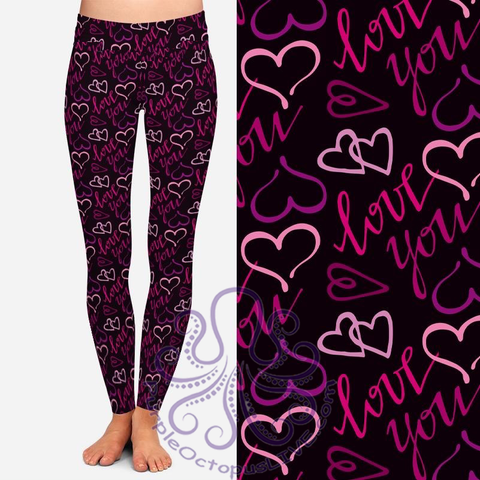 8116 Make Me Blush POD DESIGNER LEGGINGS JV-A5C