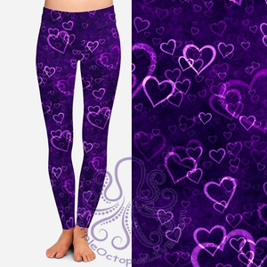 8122 Together at Twilight POD DESIGNER LEGGINGS JV-C10A