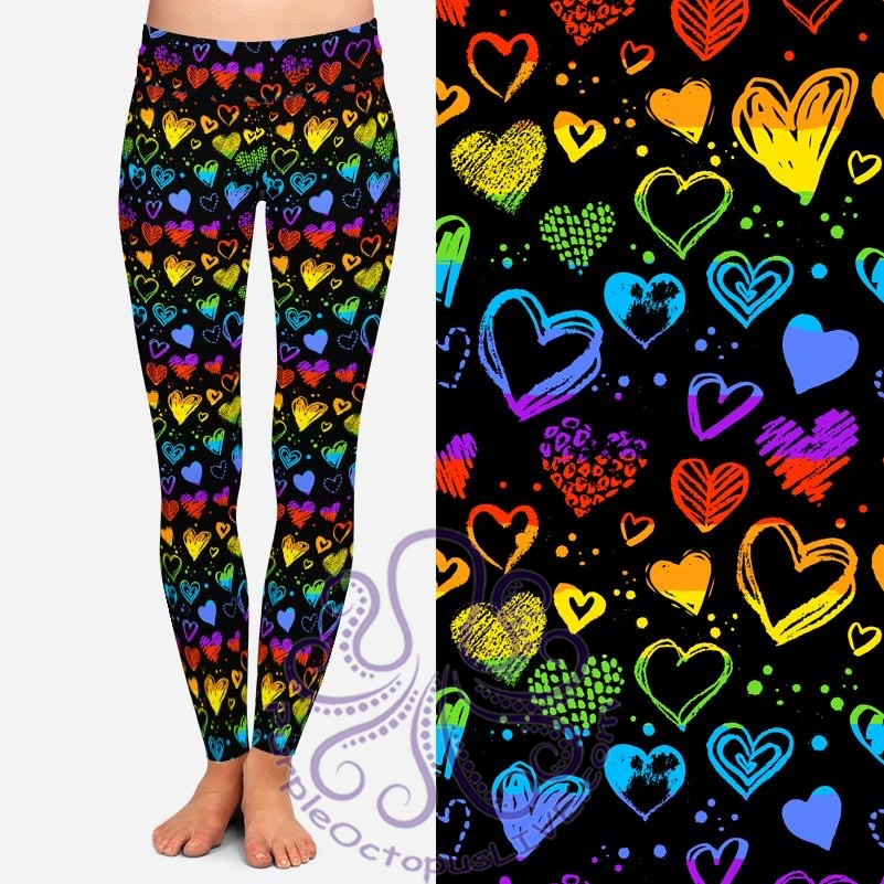8124 Love Struck POD DESIGNER LEGGINGS JV-C5C