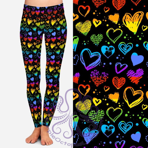 8124 Love Struck POD DESIGNER LEGGINGS JV-C5C