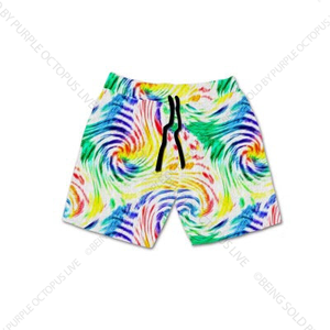 8176sj Hurricane Tie Dye POD SHORT JOGGERS JV-PBB