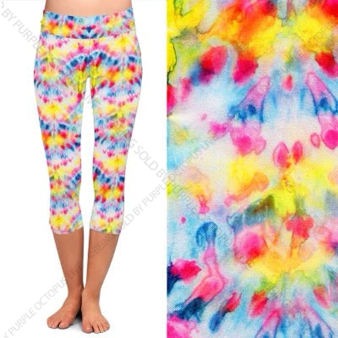 8178c Prismatic Tie Dye DESIGNER CAPRI JV-T81C