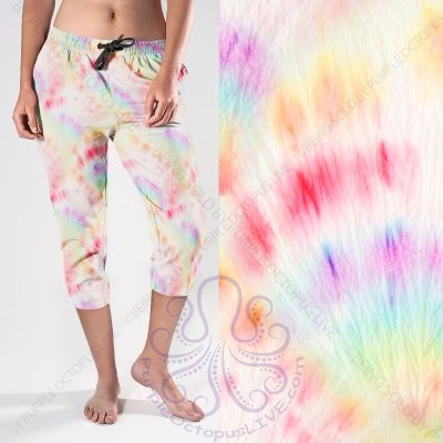 8179cj Rainbow Prism TD POD CAPRI JOGGERS JV-T9C