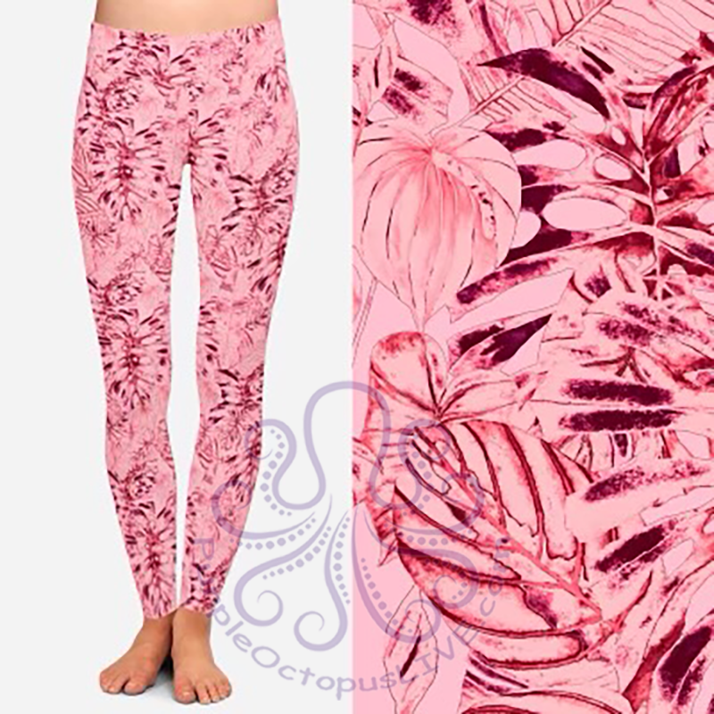 8182 Rosy Glow TD DESIGNER LEGGINGS