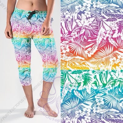 8196cj Rainbow Isle POD CAPRI JOGGERS JV-T1