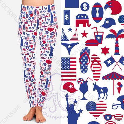 8210 Born in the USA DESIGNER LEGGINGS JV-I10
