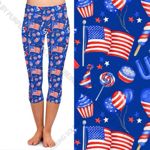 8215c Grand Old Flag DESIGNER CAPRIS JV-E25C