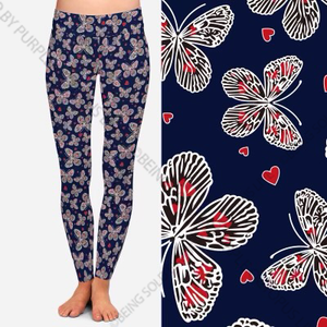 8220 Liberty Butterflies POD DESIGNER LEGGINGS JV-B36C