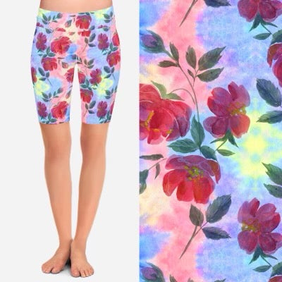 8226s Tie Dye Blossoms POD SHORTS JV-T66C