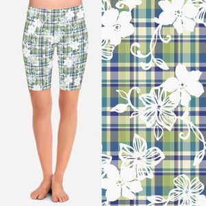 8237s Plaid Meadows POD SHORTS JV-T97C