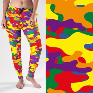 8245j Crayon Box Camo DESIGNER JOGGERS JV-B9C