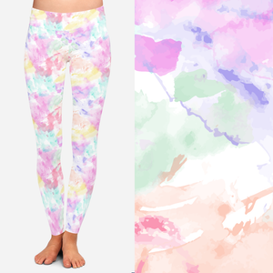 8252 Tie Dye Fresh POD DESIGNER LEGGINGS JV-A1C