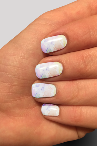 8252n Tie Dye Fresh CUSTOM PRINT NAIL STRIPS JV-Z99