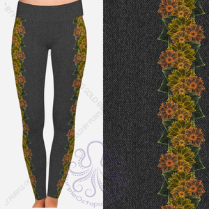 8267 DL Autumn Swag POD DESIGNER LEGGINGS JV-HB90C