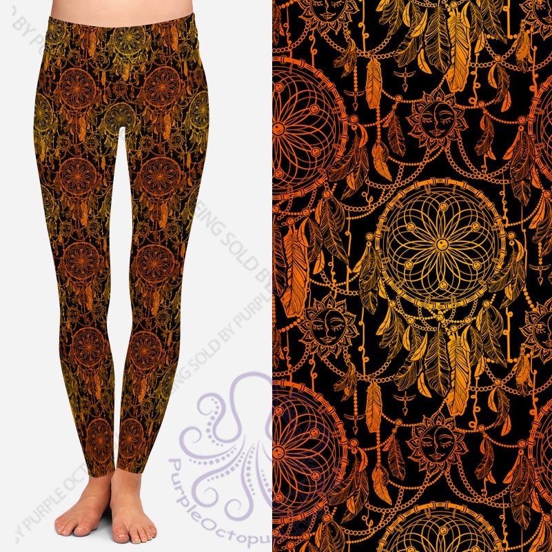 8268 Indian Summer Dreams POD DESIGNER LEGGINGS JV-HB85B